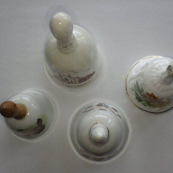 Bone China & Porcelain Bells Upcycle Christmas Crafts Projects Art Decor Lot 4 - Picture 4 of 8